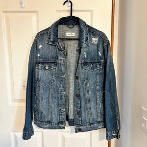 Bootlegger Denim Jacket, Size Medium